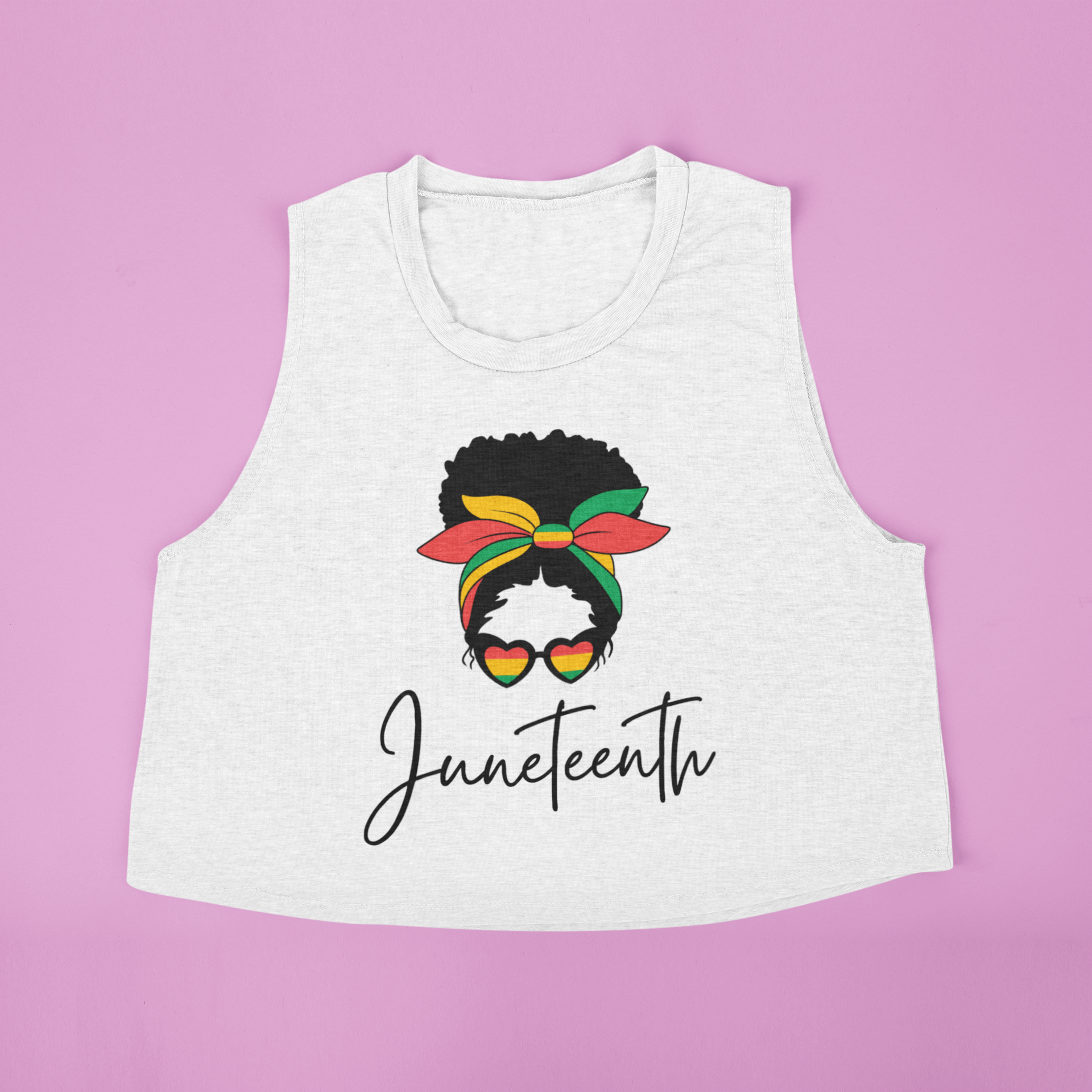 Juneteenth Crowned in Color Top